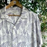 ราคา เสื้อฮาวายมือสอง Size 2XL (อก 48") แบรนด์ Arizona Jean - ผ้า Rayon Viscose เสื้อฮาวายหุ่นหมี (43078648640)
