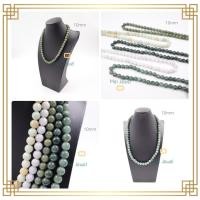 ราคา Jadeite Jade สร้อยคอหยกเจไดต์ หยกพม่าแท้ 10mm (13180724789)