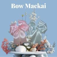 ราคา โบว์ผ้าซาตินสำเร็จรูป ขนาด 11 ซม. ริบบิ้น ขนาด 4 ซม. (55654875906)