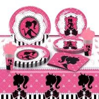 ราคา Barbie Themed Party Disposable Tableware Girls Birthday Party Needs Princess Party Decorative Set Paper Cup Plate Supplies (49702000268)