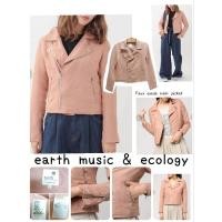 ราคา F1e a r t h_m u s i c & e c o l o g y l~เสื้อแจ๊คเก็ตผ้าหนังกลับ(เทียม) (27820047207)