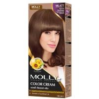ราคา Molly Color Cream ML477 มอลลี่ ครีมย้อมสีผม สีน้ำตาลช็อกโกแลต (29090155106)