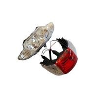 ราคา ชุดไฟหน้า + ไฟท้าย(ไฟเลี้ยวใส) Wave 100,110 (ตาคู่) Wave 100รุ่นแรก,110sรุ่นเก่า (ไฟหน้าเวฟ100 รุ่นเก่า ไฟท้ายเวฟ100) (17696490819)