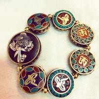 ราคา ข้อมือหินทิเบต (2722311358)
