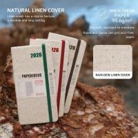 ราคา 2026 Paperideas WEEKS Weekly Planner Notebook Minimal Linen Cover Planner for Study Work & Daily Planner (43627461869)