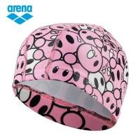 ราคา หมวกว่ายน้ำ Arena นำเข้า วัสดุสองชั้น arena หมวกว่ายน้ำไม่แน่น ป้องกันหูน่ารัก สบายสำหรับเด็ก (57803520336)
