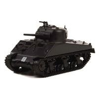 ราคา (ล้อยางพรีเมียม) รถโมเดล 1:64 GREENLIGHT BLACK BANDIT 26 - 1944 M4 SHERMAN TANK (26590041134)