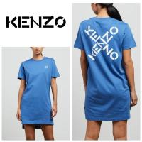 ราคา แท้ % Used Kenzo Sport T-Shirt Dress AirRobe size M เดรส เสื้อยืด ทรงยาว แบรนด์เนม สีฟ้า สภาพดี ใหม่กริบ ป้ายยังเก็บครบ (24027628832)
