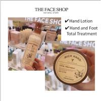ราคา [THE Face SHOP] Rich Hand V Soft Touch Hand Lotion / โลชั่นบํารุงมือและเท้า (22627221837)