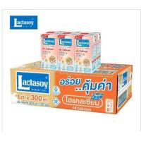 ราคา แลคตาซอย นมถั่วเหลือง สูตรเจ แคลเซียมสูง ขนาด 300มล./36 กล่อง **ยกลัง (41953582009)