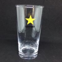 ราคา แก้วเบียร์ญี่ปุ่น SAPPORO Draft Beer โลโก้ดาวสีเหลืองและตัวอักษรสีดำ (7101341737)