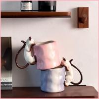 ราคา Hand-Made สามมิติสยามแมวถ้วยเซรามิคแก้วแมว Underglaze สีถ้วยอาหารเช้าถ้วยน้ํา Coup (41527871183)