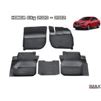 ราคา ผ้ายางรองพื้นเข้ารูปตรงรุ่นHONDA City 4 ประตู 2020 - ปัจจุบันพรมปูพื้นรถ แผ่นยางปูรถยนต์ ถาดยางปูพื้นรถเข้ารูป (3720265177)