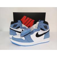 ราคา Nike Air Jordan 1 High "White University Blue Black" M/GS (7181553637)