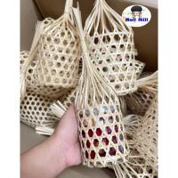 ราคา ชะลอมจุก ขนาด 3 นิ้ว-6 นิ้ว สานไม้ไผ่ สำหรับใส่ของรับไหว้และสังฆทาน กระเช้าของฝาก ของที่ระลึก บรรจุภัณฑ์ (18172278412)