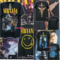 ราคา เสื้อวงเนวาน่า เคิร์ต โคเบน นางฟ้า Nirvana OVP เสื้อยืดวงดำขาว วงร็อค นักร้อง ดนตรีร็อค (27228759917)