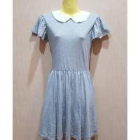 ราคา เดรสญี่ปุ่น สีเทา เสื้อแฟชั่นเกาหลี ญี่ปุ่น (5443369147)