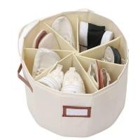 ราคา Shoe Storage Box Cylindrical Storage Shoe Box Multifunctional Foldable Storage Box Removable Storage Shoe Box 3bms (53152731763)