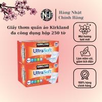 ราคา Kirkland Signature UltraSoft กระดาษเสื้อผ้ากลิ่นอเนกประสงค์ กล่อง 250 แผ่น (54153019491)