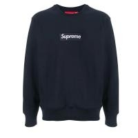 ราคา Supreme box logo crew neck sweatshirt fw18 ของแท้ size Large (27609170106)