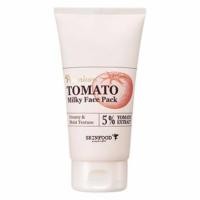 ราคา ❤︎ส่งฟรี❤︎( พร้อมส่ง ของแท้ ) Skinfood Premium Tomato Milky Face Pack (440481944)
