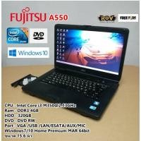 ราคา โน๊ตบุ๊คมือสอง Notebook FUJITSU A550 Intel Core i3 M350(RAM:4GB/HDD:320) นำเข้าจากญี่ปุ่น (2430613253)