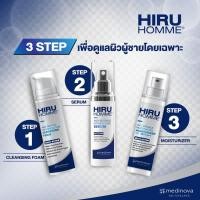 ราคา [Exp 07/2022] Hiru Homme Cleansing Foam / Serum / Moisturizer SPF30 (4737631087)