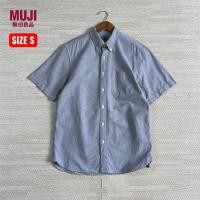 ราคา Muji Shirt 2 เชิ้ตแขนสั้น (43214381497)