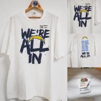 ราคา เสื้อยืดมือสอง สกรีนลายหน้าหลัง 2XL (23229891235)