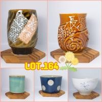 ราคา Lot.164 ถ้วยเซรามิคญี่ปุ่นมือสอง กระถางกระบองเพชร แคคตัส บัวบกโขด ไม้อวบน้ำ ถ้วยน้ำชาญี่ปุ่น #ญี่ปุ่นมือสอง (17939876636)