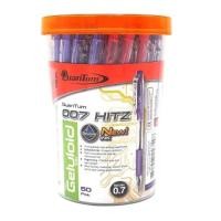 ราคา ปากกา Quantum (ควอนตั้ม) 007 Hitz - 50 ด้าม หมึกน้ำเงิน (คละสี) (8545317173)
