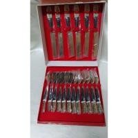 ราคา ชุดช้อน,ส้อม,มีด ทองเหลือง งานเก่า (41768820232)