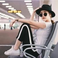 ราคา กางเกงวอร์มแต่งแถบเส้นเดียว มีเชือกผูกเอว ทรงเดฟ (1279909248)