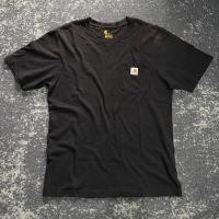 ราคา CARHARTT POCKET TEE K87 BLK (42674739005)