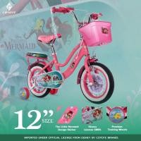 ราคา จักรยานเด็กผู้หญิง นางเงือก 12"/16"/18" รุ่น The Little Mermaid ลิขสิทธิ์แท้ 100% จาก The Walt Disney x COYOTE (55156336508)