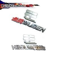 ราคา logo Mugen โลโก้ mugen มูเก้น ติดหน้ากระจัง พร้อมขายึด น็อต แป้น สามารถติดตั้งได้เลย (งานโลหะ) (ตัวแพง) 1ชิ้น (29656485540)