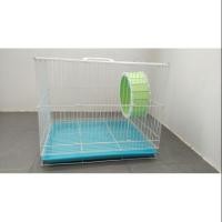 ราคา กรงกระรอก กรงนก กรงหนูแฮมสเตอร์. กรงสัตว์เลี้ยง มือสอง สามประตู แถมฟรีจักร (5308464401)