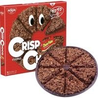 ราคา Nissin Crisp Choco พายกรอบช็อกโกแลตรูปแบบพิซซ่า 1 กล่อง 80 กรัม มี 8 ชิ้น (13077303104)