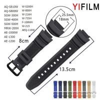 ราคา Yifilm สายนาฬิกาข้อมือซิลิโคน ทนทาน สําหรับ Casio AQ-S810W S800W AE-1000W SGW-400H 300H 500H W-735H (22921044620)