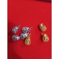 ราคา จี้ถุงเงินถุงทองนพเก้าด้านในมีพลอย9สี (47551752164)