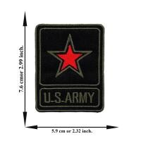 ราคา ตัดรีด ตัวรีดติดเสื้อ อาร์มปัก ติดเสื้อปัก ปักเสื้อ DIYลาย U.S.ARMY (5514748157)