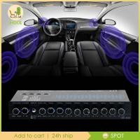 ราคา [Ihoce] เครื่องเสียงรถยนต์ Equalizer 9 Equalization Bands EQ 12V DC DSP ชิปปรับสําหรับเรือ RV รถโลหะซับวูฟเฟอร์เอาต์พุต (57256400399)