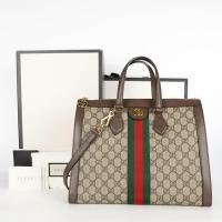 ราคา พร้อมส่งส่งด่วน✨ Like new✨กระเป๋า Gucci Ophidia GG Medium tote bag ของแท้ 100%‼️Fullset (41061166048)
