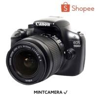 ราคา Canon 1100D ‼️สินค้ามือสองสภาพดี‼️พร้อมเลนส์ no wifi (11320122602)