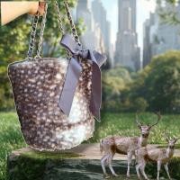 ราคา กระเป๋าคล้องไหล่ทรงถังลายกวาง BARNEYS NEWYORK งานตามหางานแบรนด์แท้ (6516292651)