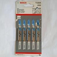ราคา BOSCH ใบเลื่อยจิ๊กซอว์ตัดเหล็ก T118A แบบเสียบ (25779173661)