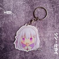 ราคา GANTUNGAN พวงกุญแจ / พวงกุญแจ Emilia Anime Re Zero Kara Hajimeru Isekai Seikatsu (26115241380)
