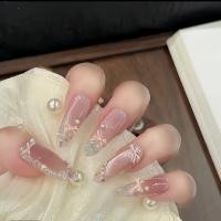 ราคา [บัลเล่ต์ รองเท้า] เพ้นท์เล็บแฮนด์เมด เห็นอกเห็น และแบน สําหรับผู้หญิงสาว (50954730168)