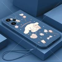 ราคา เคส POCO M4 Pro 5G POCO F3 POCO F3 GT POCO X3 GT POCO M3 Pro POCO M5S POCO M3 POCO X3 POCO X3 NFC POCO X3 Pro ขอบตรงของเหลวการ์ตูนCinnamorollเคสโทรศัพท์ (41211124131)