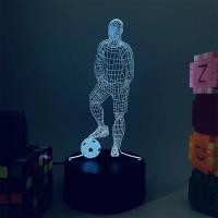 ราคา 3D ภาพลวงตา Night Light 1 PC ฟุตบอล 3D Night Light, 3D Optical Illusion โคมไฟสัมผัส, 7 สีเปลี่ยน Ambient 3D Optical Illusion Night Light สําหรับห้องนอน (43114098659)